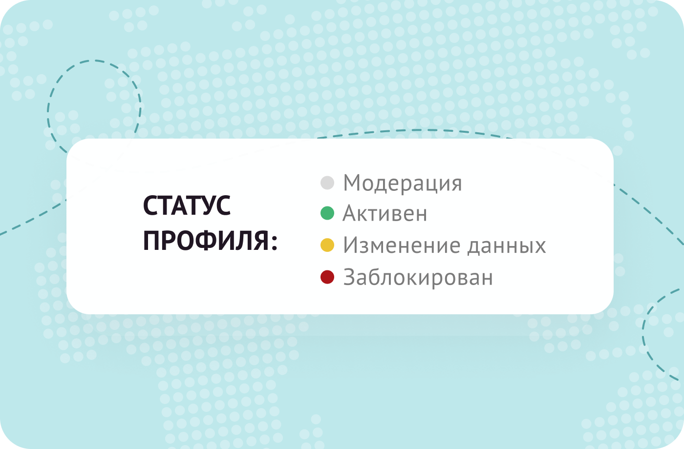 СТАТУС ПРОФИЛЯ ПОЛЬЗОВАТЕЛЯ